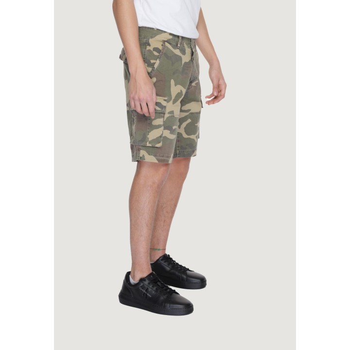 Bermuda de hombre U.S. Polo Assn. 67657 53588 en beige oscuro vista lateral