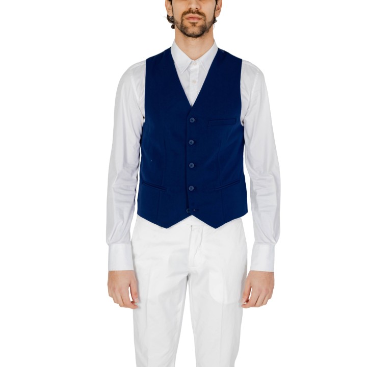 Chaleco azul cielo de hombre Only & Sons Onseve 0071 vista frontal