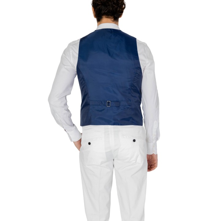 Chaleco azul cielo de hombre Only & Sons Onseve 0071 vista posterior