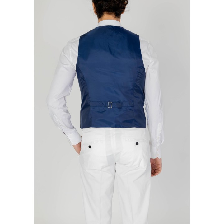 Chaleco azul cielo de hombre Only & Sons vista posterior