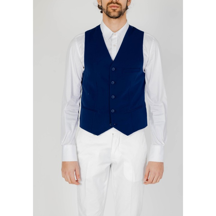 Chaleco azul cielo de hombre Only & Sons Onseve 0071 vista frontal