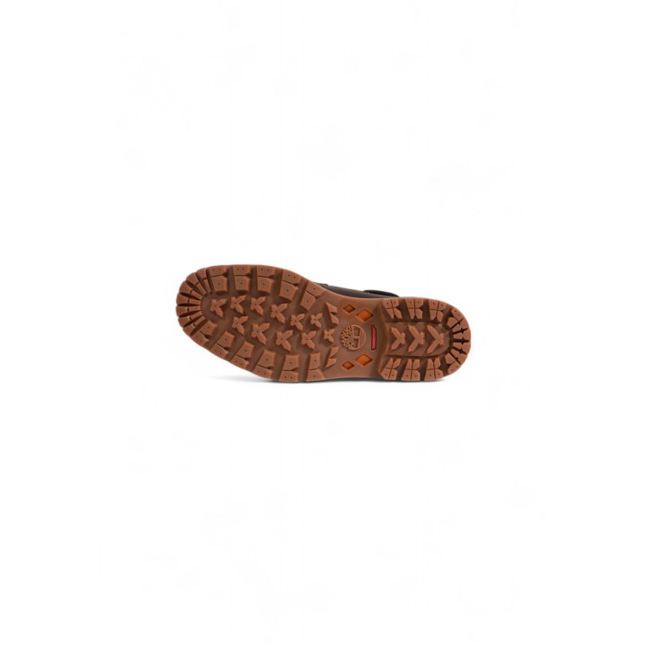 Suela de bota Timberland Mid Lace Boot para hombre en cuero marrón vista inferior