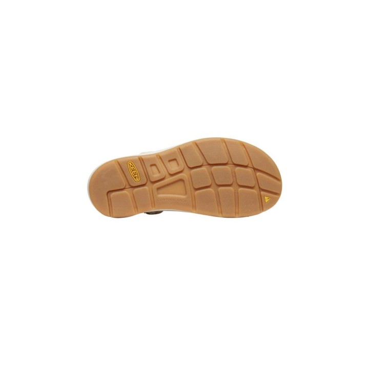 Suela de sandalia Keen Uneek Canvas 1026231 para mujer beige vista de detalle