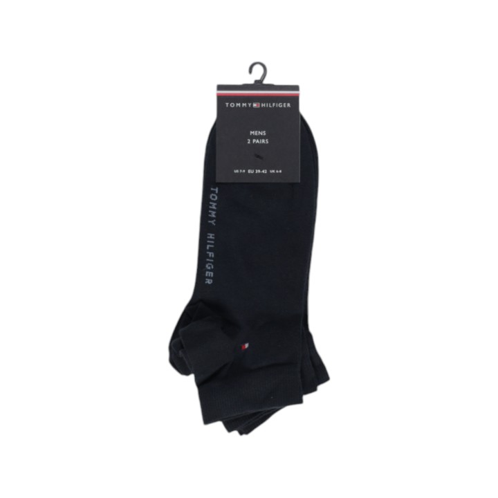 Pack de 2 calcetines Tommy Hilfiger para hombre en azul vista frontal