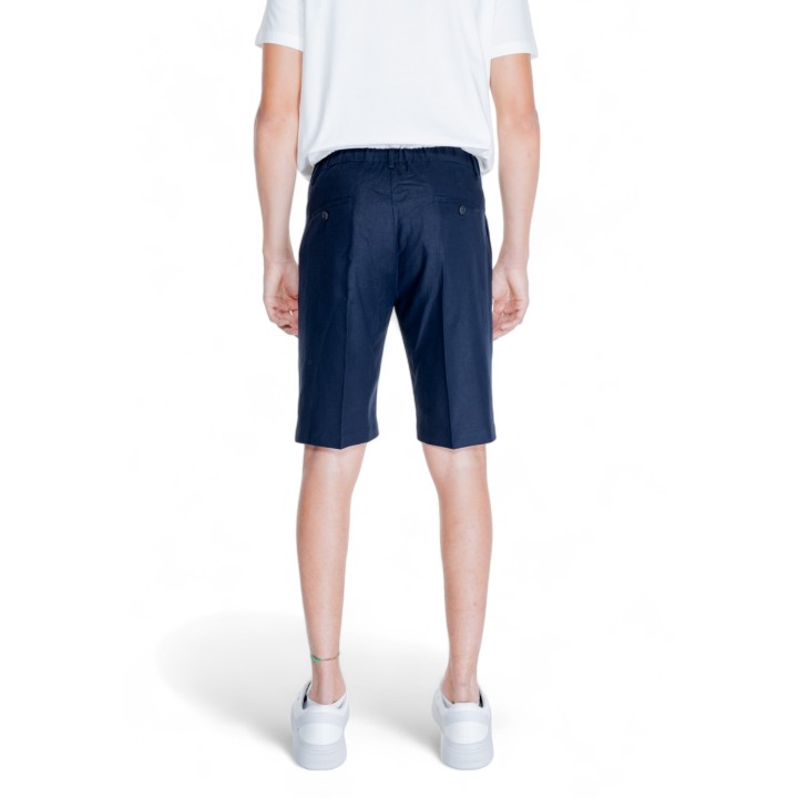 Antony Morato pantalón corto de hombre azul oscuro GUSTAF CARROT vista posterior