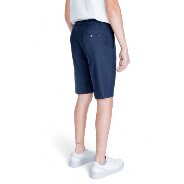 Antony Morato pantalón corto de hombre azul oscuro GUSTAF CARROT vista posterior