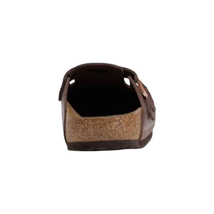 Birkenstock Boston 860133 sandalia de hombre marrón vista posterior