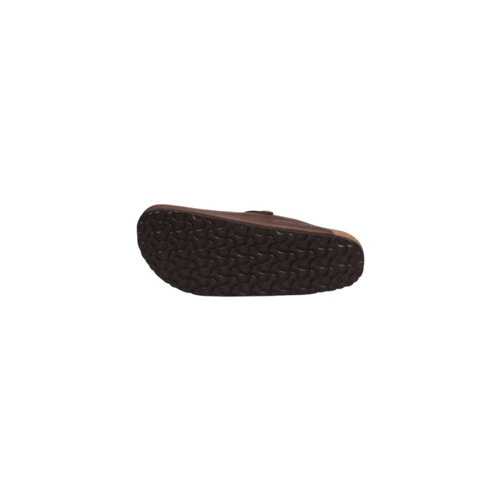 Birkenstock Boston 860133 sandalia de hombre marrón detalle de la suela