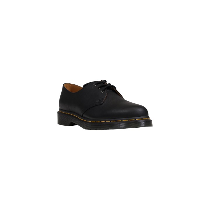 Zapato Dr. Martens 1461 Ambassador negro de cuero para hombre vista tres cuartos