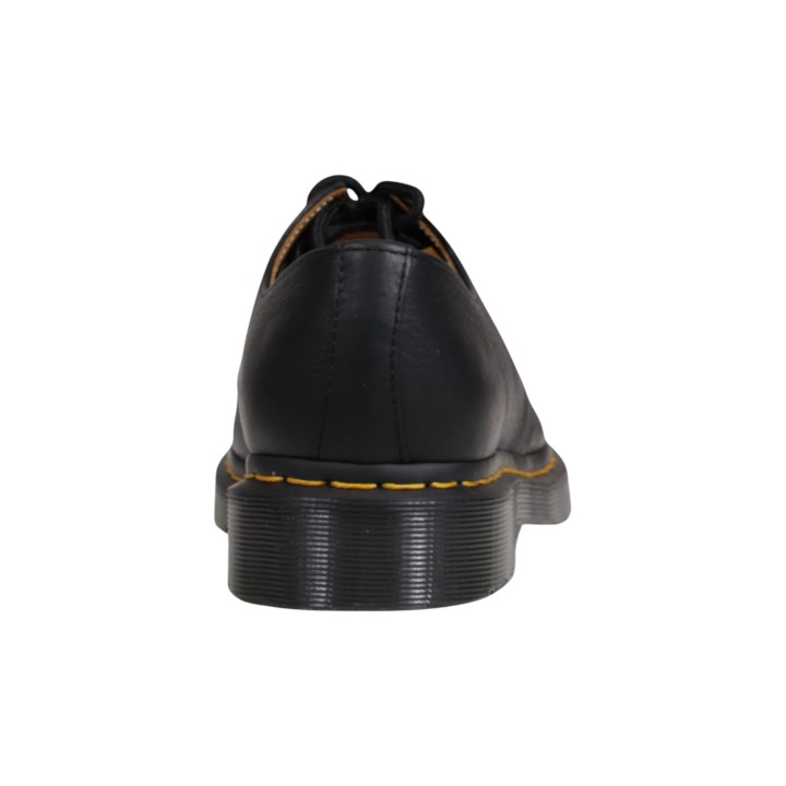 Zapato Dr. Martens 1461 Ambassador negro de cuero para hombre vista posterior