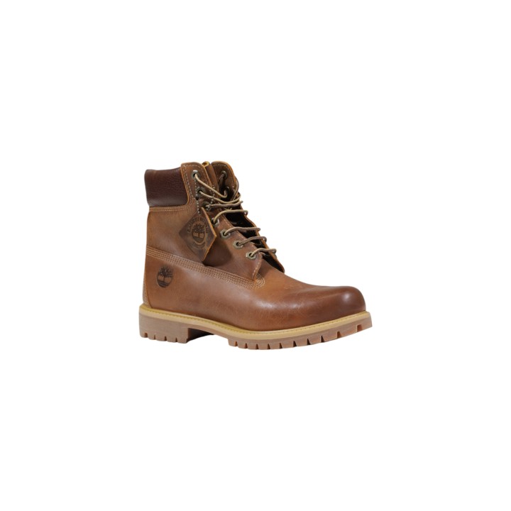 Timberland botín de hombre marrón 6 IN Lace Waterproof Boot vista tres cuartos