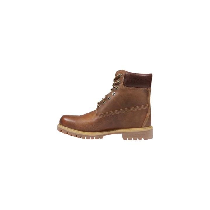 Timberland botín de hombre marrón 6 IN Lace Waterproof Boot vista lateral