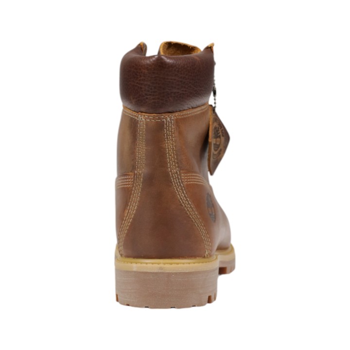 Timberland botín de hombre marrón 6 IN Lace Waterproof Boot vista posterior