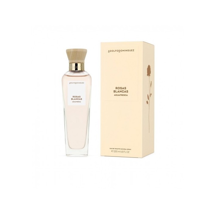 Perfume Adolfo Dominguez rosas blancas agua fresca de rosas