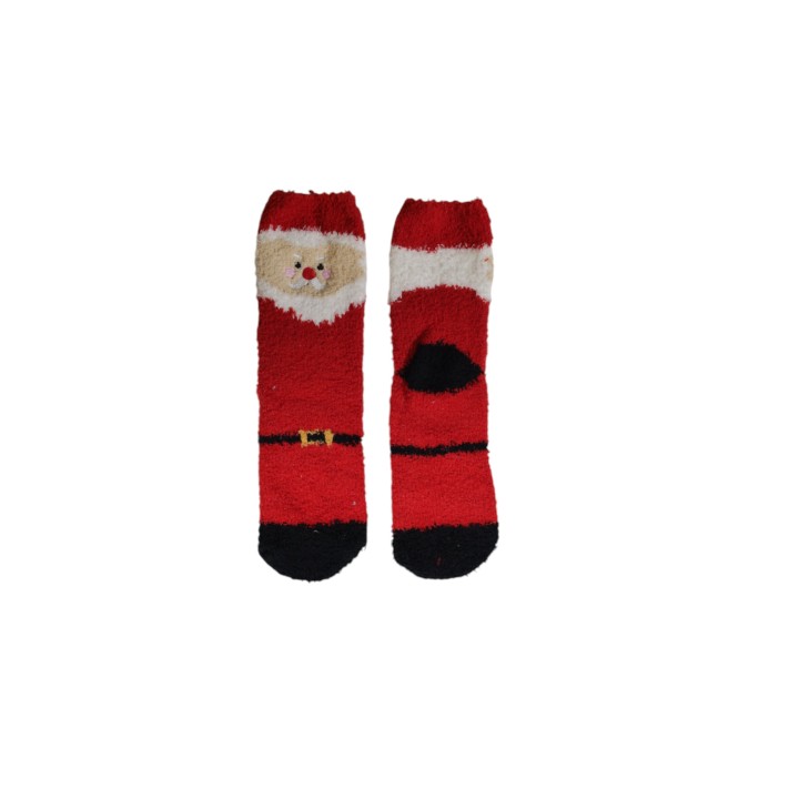 Only calcetín navideño rojo de mujer modelo 15304958 vistas frontal y posterior