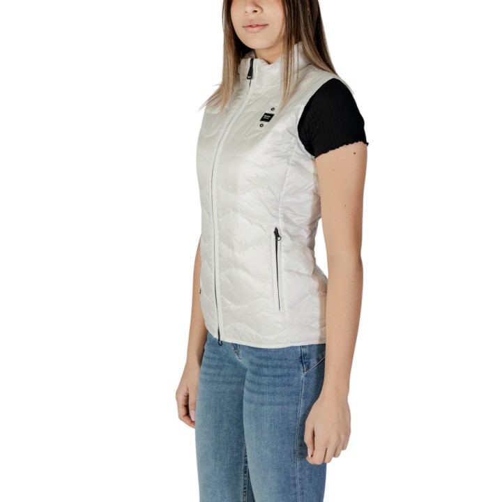 Blauer. chaleco blanco de mujer Venice vista de tres cuartos