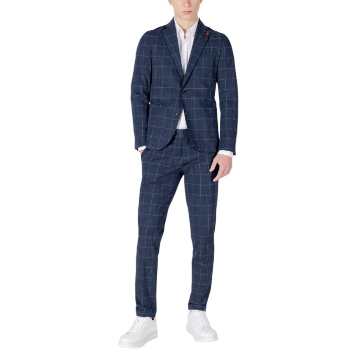 Traje de hombre Mulish Galapagos ABS-992/Q azul vista frontal