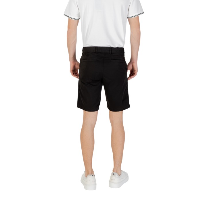 Boss pantalón corto de hombre negro vista posterior referencia 50536723