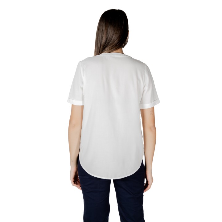 Street One blusa blanca de mujer 345525 vista posterior