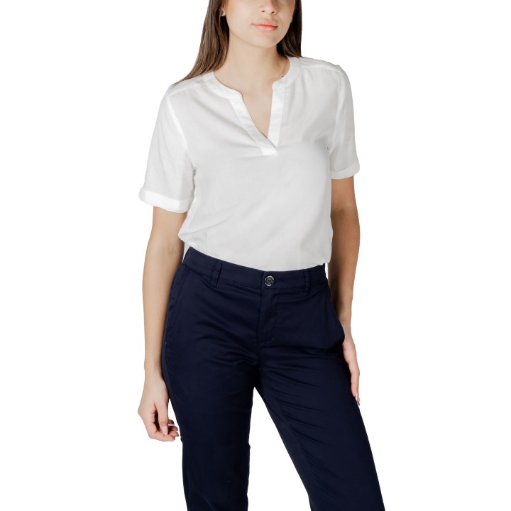 Street One blusa blanca de mujer 345525 vista frontal
