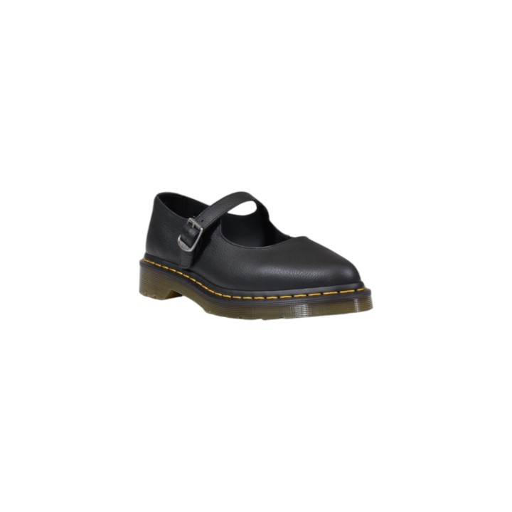 Dr. Martens Elphie Mj Virginia 40685001 zapato de tacón negro para mujer vista tres cuartos