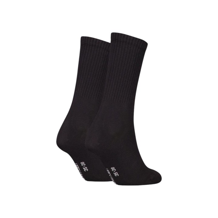Calvin Klein Jeans calcetines de mujer negros vista posterior