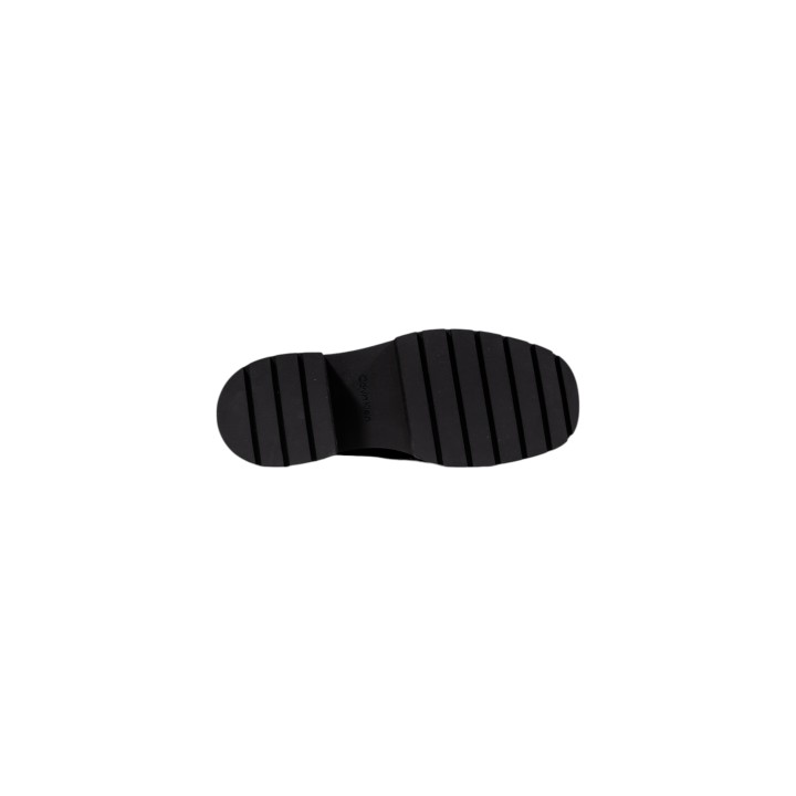 Calvin Klein Jeans mocasín de mujer negro detalle de la suela