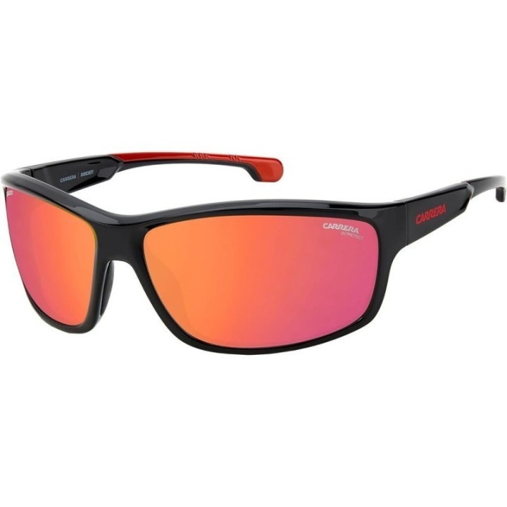 Gafas de sol Carrera para hombre polarizadas montura negra vista lateral