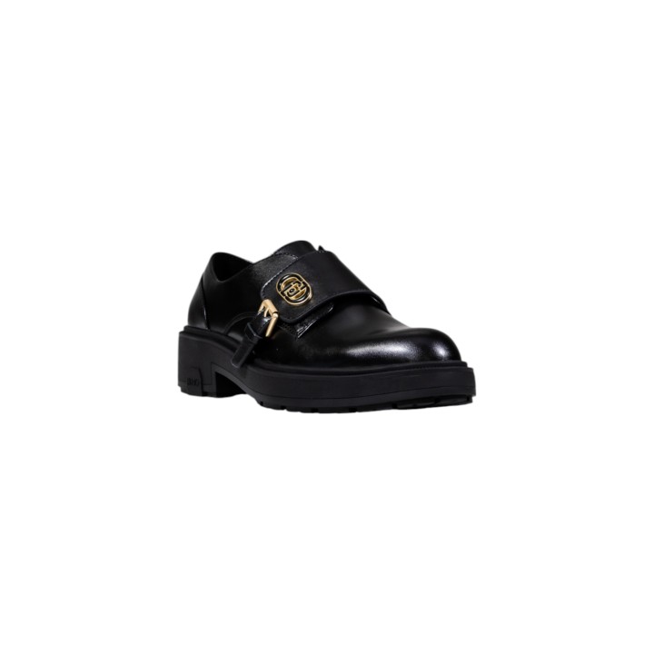 Liu-Jo London 01 zapatos negros de mujer vista tres cuartos frontal
