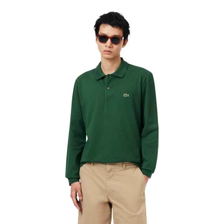 Lacoste polo de hombre azul L1312-00 vista frontal