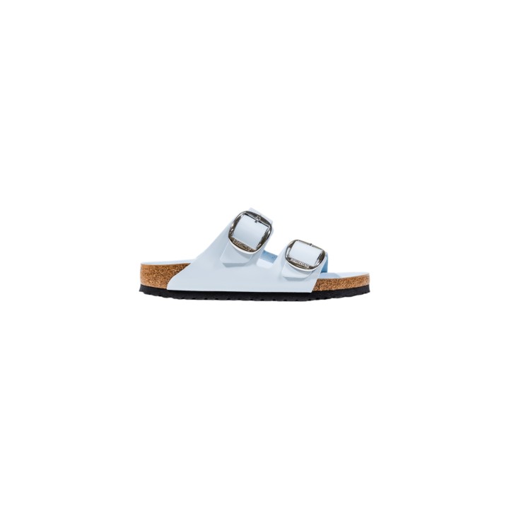 Sandalia Birkenstock Arizona Big Buckle 1030374 para mujer azul pálido vista lateral