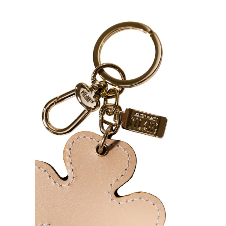 Detalle posterior del llavero de mujer Alviero Martini Prima Classe C W276 6188 blanco y dorado