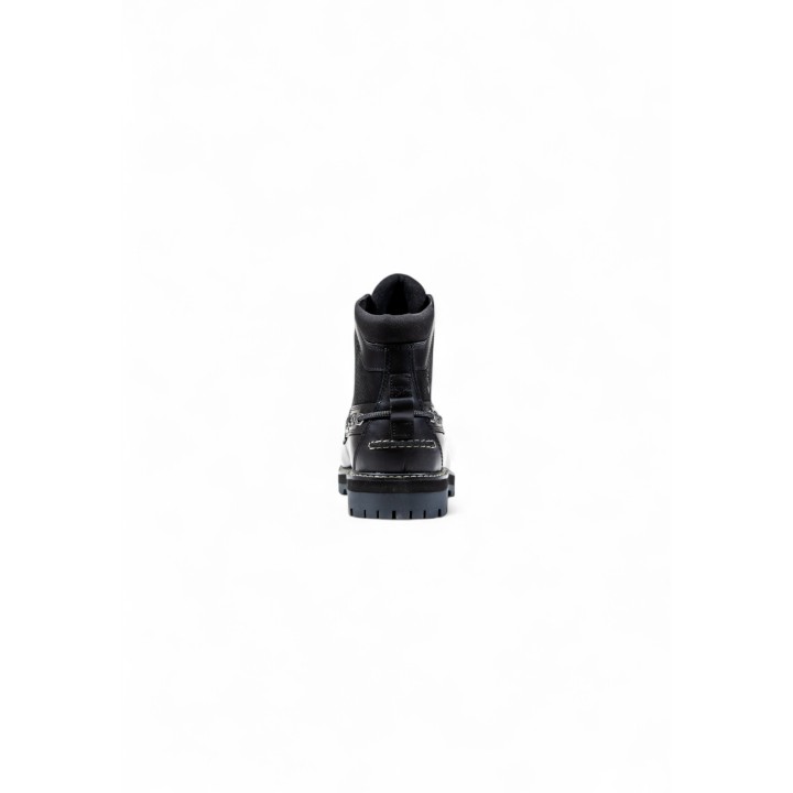 Timberland bota de hombre negra BRRD Mid Lace Boot TB0A697H vista posterior