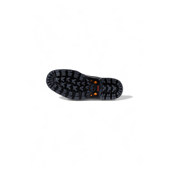 Detalle de la suela negra de la bota Timberland BRRD Mid Lace Boot TB0A697H