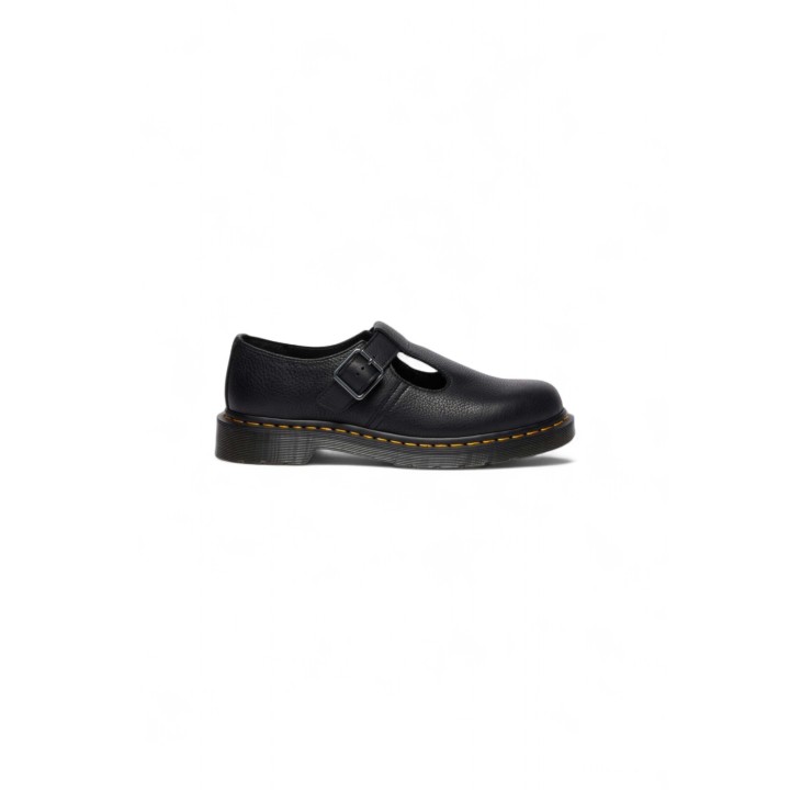 Dr. Martens Polley Ambassador 41408001 zapato de mujer negro de piel vista lateral
