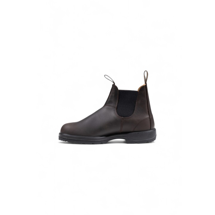 Blundstone 2340 bota de hombre marrón de piel vista lateral