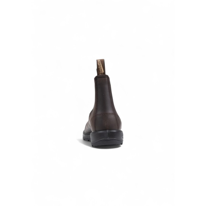 Blundstone 2340 bota de hombre marrón de piel vista posterior