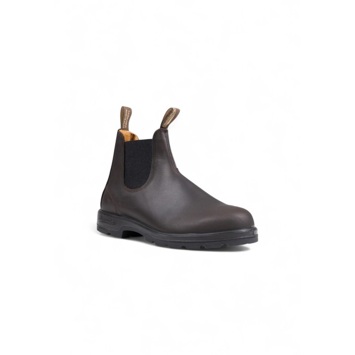 Blundstone 2340 bota de hombre marrón de piel vista tres cuartos