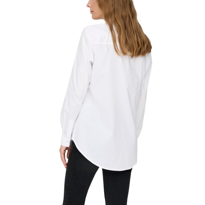 Camisa blanca de mujer Jacqueline de Yong Jdymio vista posterior