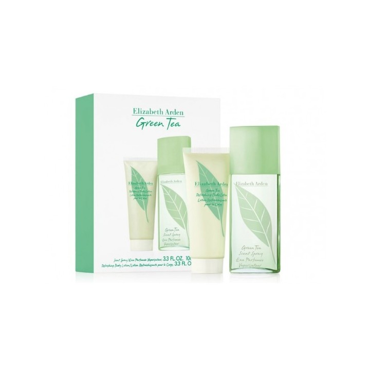 set de perfume green tea de arden para mujer vista frontal