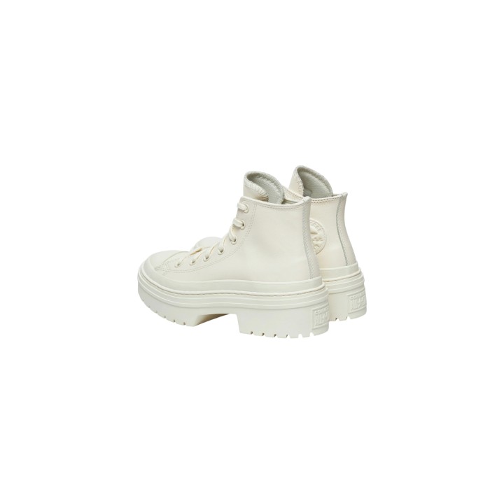 Converse CTAS Lugged Heel A10370C para mujer en blanco vista posterior