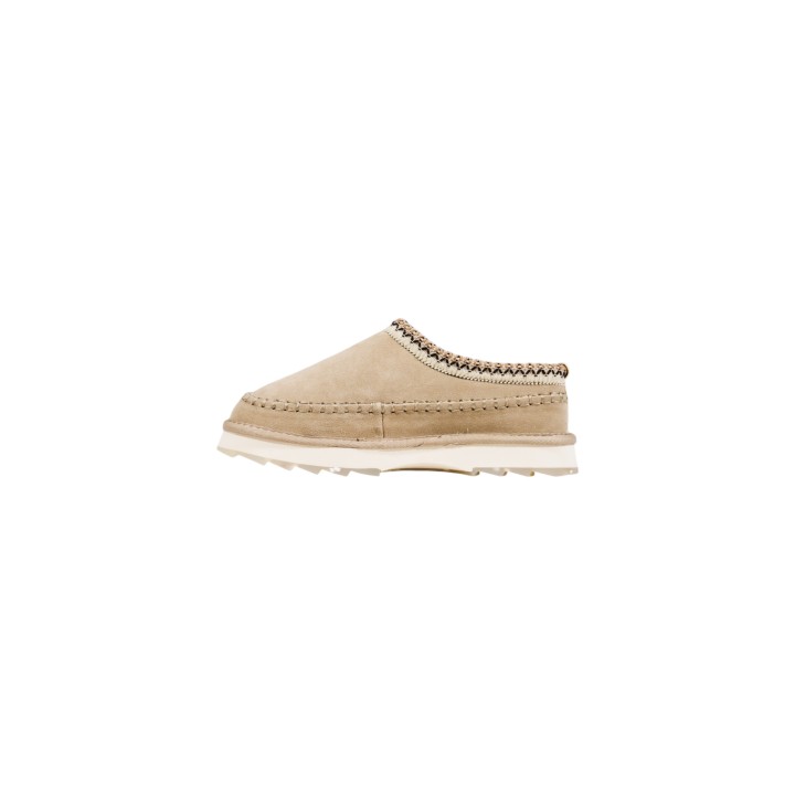 Emu Australia Sharky Adventure Scuff W13239 zapatilla de casa mujer gris claro vista lateral