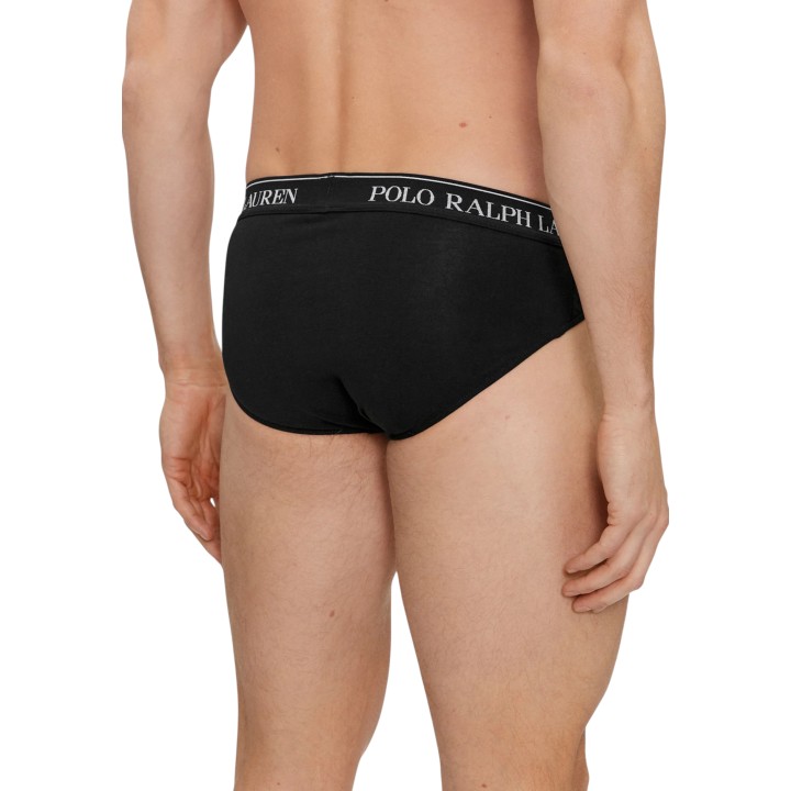 Ralph Lauren slip de hombre negro vista posterior
