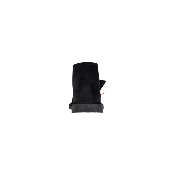 Bota Clarks Desert Boot 26155480 para hombre negra vista posterior