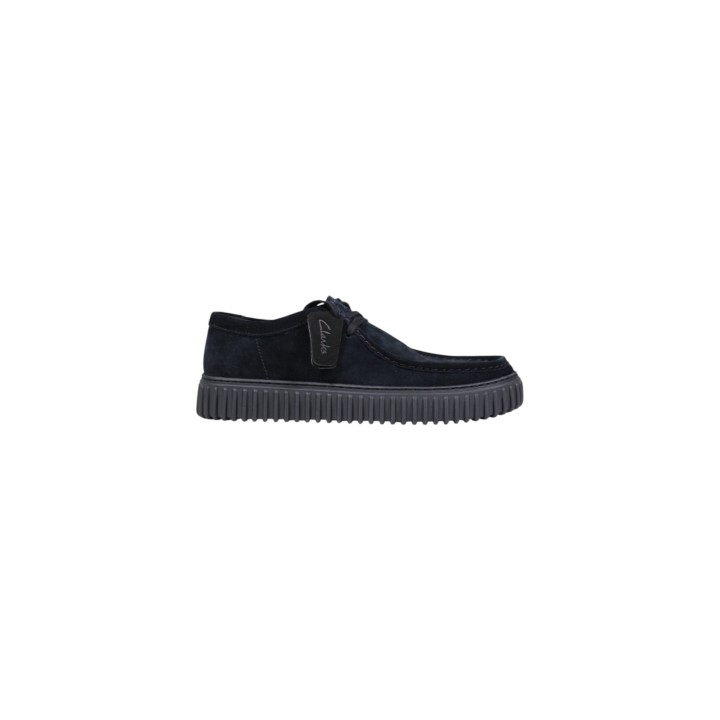 Botas de hombre Clarks Torhill Lo 26172019 negras vista lateral