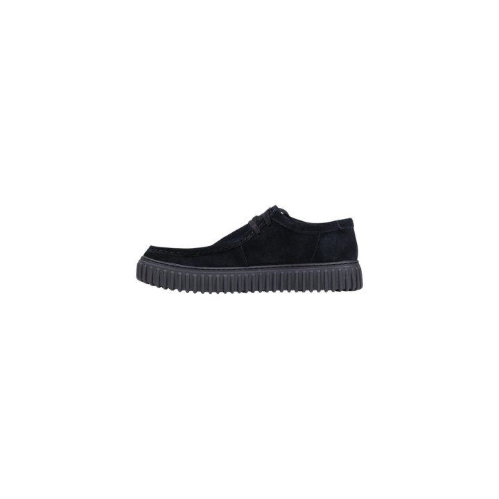 Botas de hombre Clarks Torhill Lo 26172019 negras vista lateral