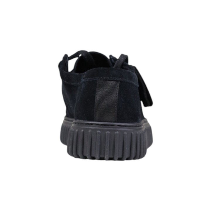 Botas de hombre Clarks Torhill Lo 26172019 negras vista posterior