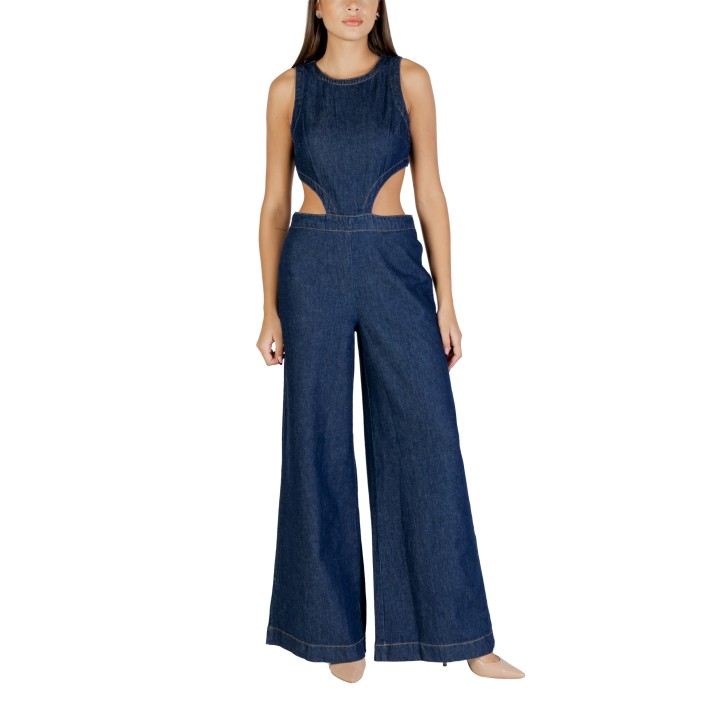 Mono de mujer Colcci en denim oscuro vista frontal