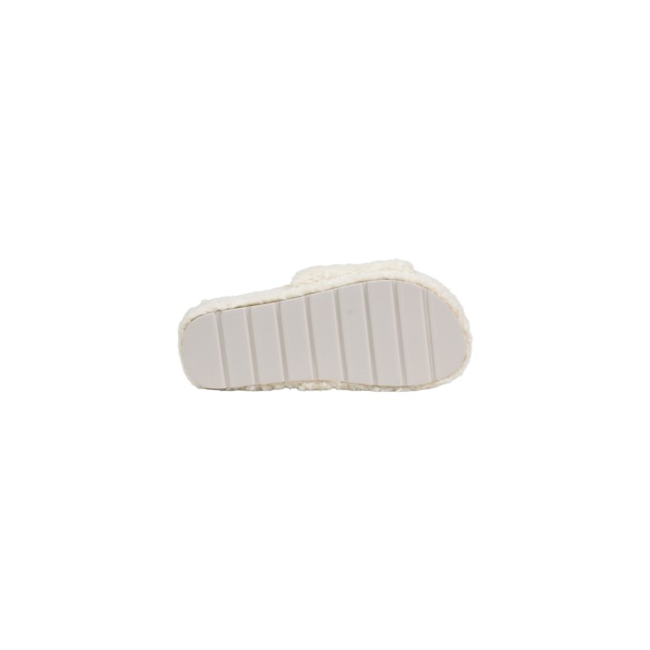 Ralph Lauren Robin Platform SFL6230ARL-CRM zapatilla de casa de mujer crema detalle de la suela