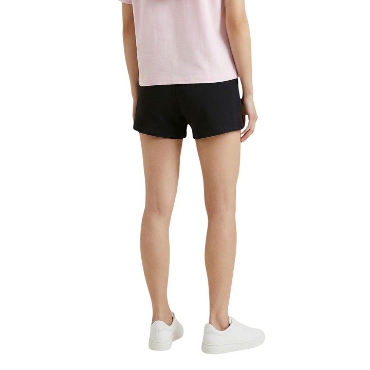 Tommy Hilfiger Jeans pantalón corto de mujer negro vista posterior